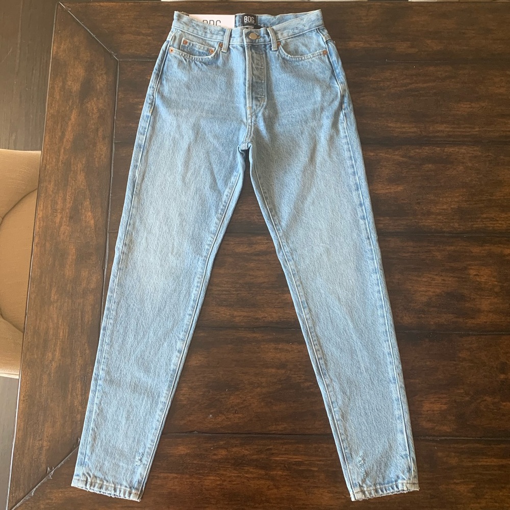 BDG slim straight jeans